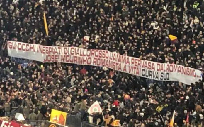 穆里尼奧感激球迷支持：為“終身羅馬主義者”而戰(zhàn)取勝！