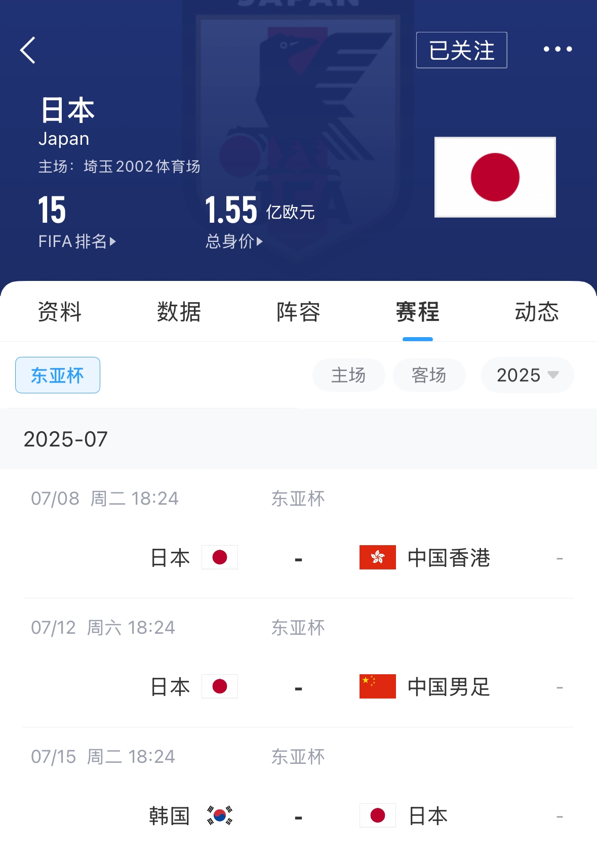 多少球隊？日本東亞杯列表：沒有前往歐洲的球員！長門Yuto領(lǐng)先 首次被選中12人